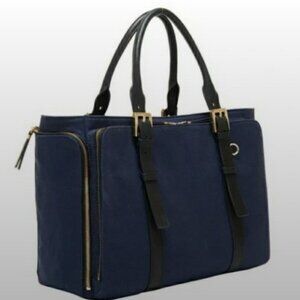 India Hicks Duchess of Windsor Navy Bag